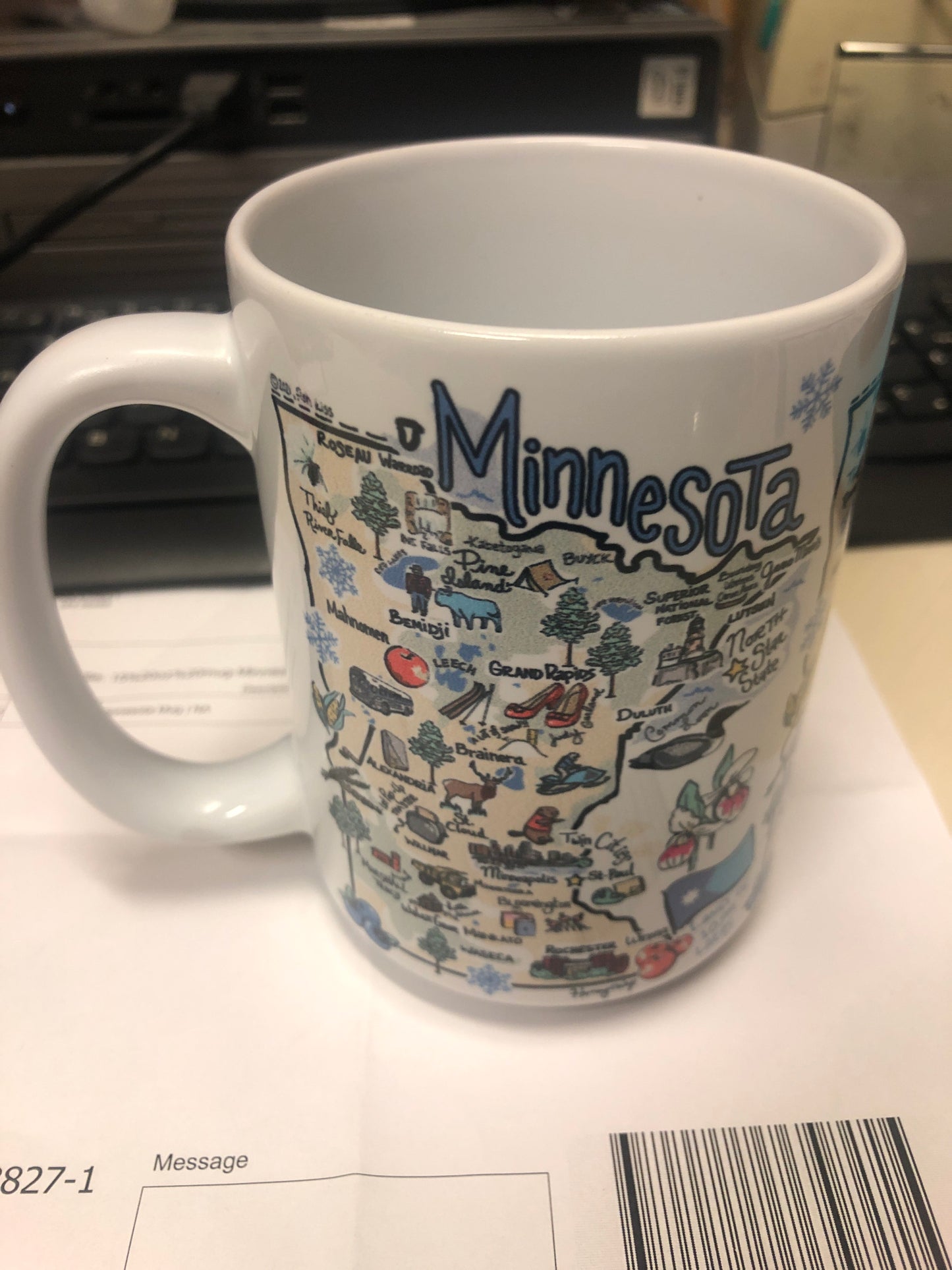 Minnesota Map Mug